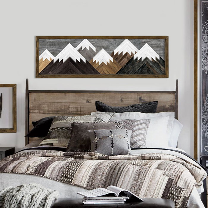 Wallity Cuadro Decorativo Enmarcado en MDF TAH024